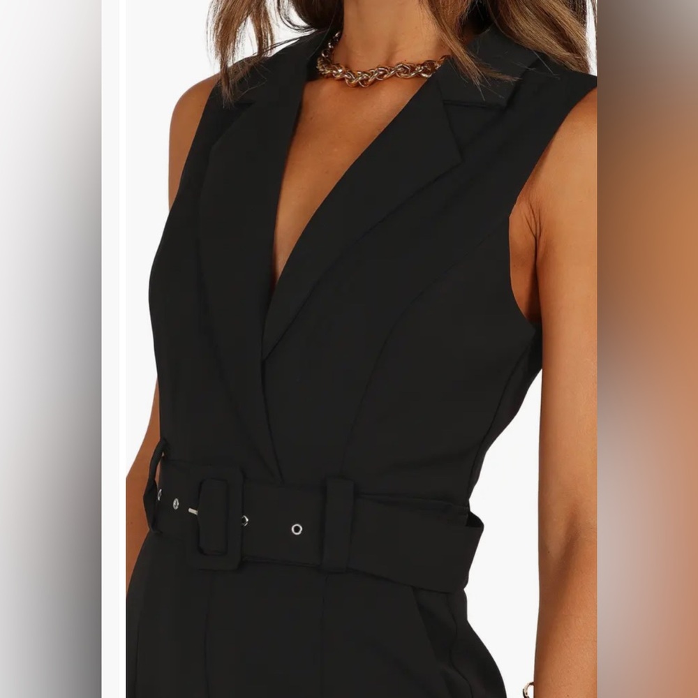 Petal and pup sienna belted jumpsuit nwt - Picture 3 of 4